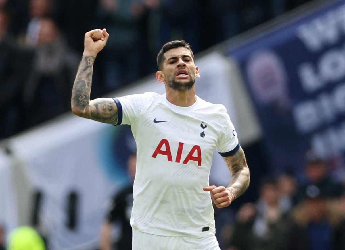 Cuti Romero, campeón con el Tottenham Cuti Romero, campeón con el Tottenham