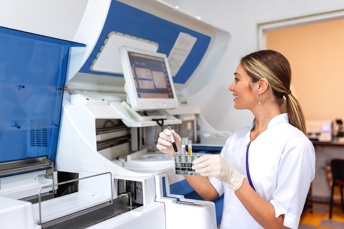 Los laboratorios han ido actualizando tecnologías para hacer más exactos los análisis clínicos.