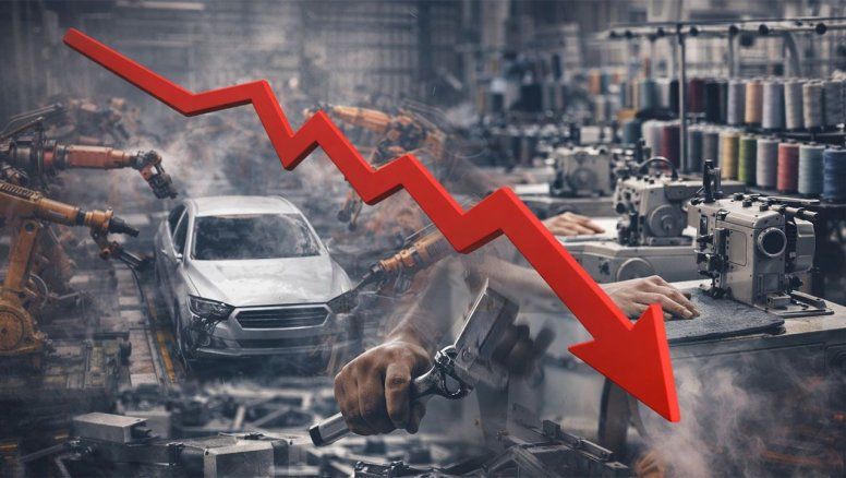 Preocupación por la actividad industrial: Menos empleo, menos trabajo