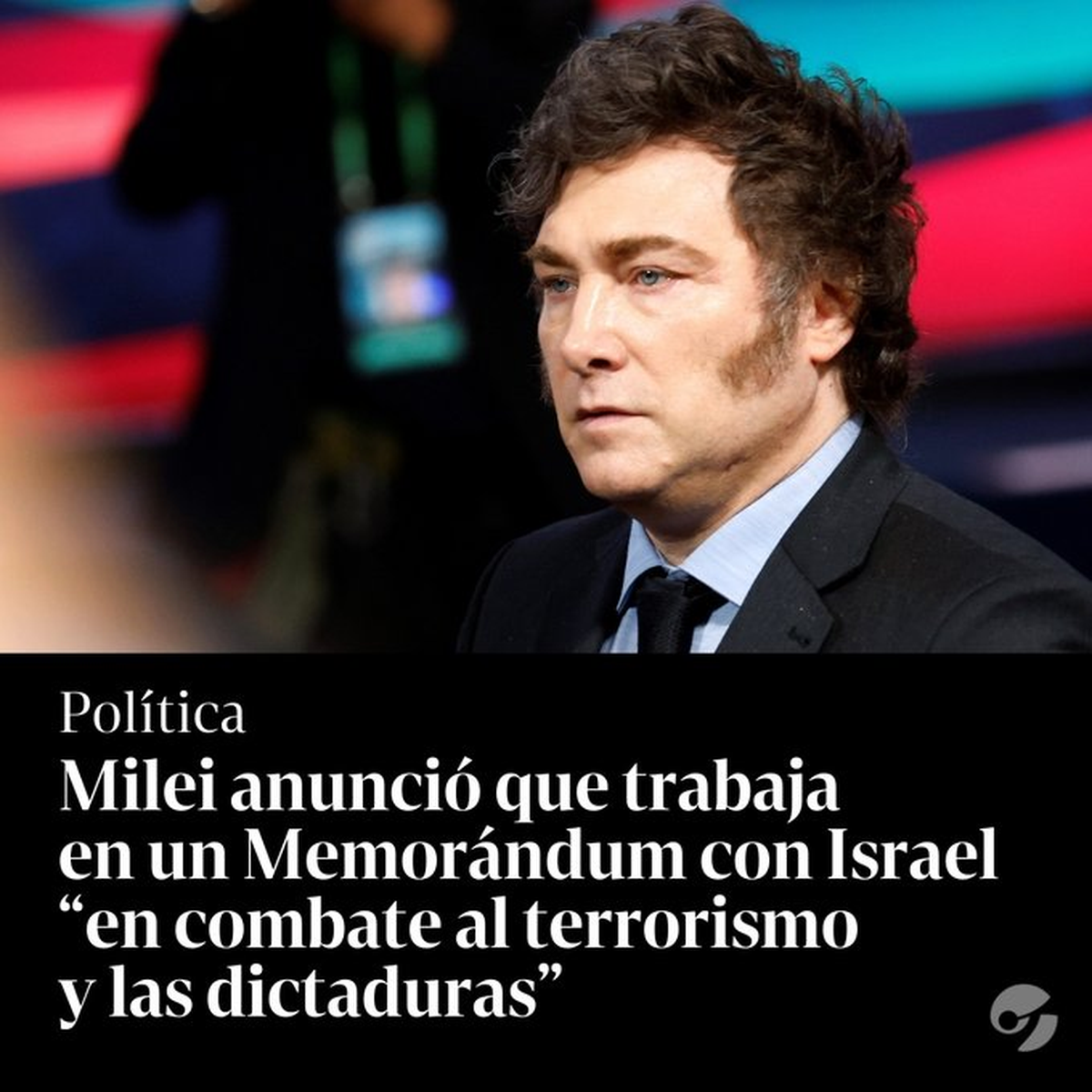 Milei estuvo presente en la Embajada de Israel en Argentina