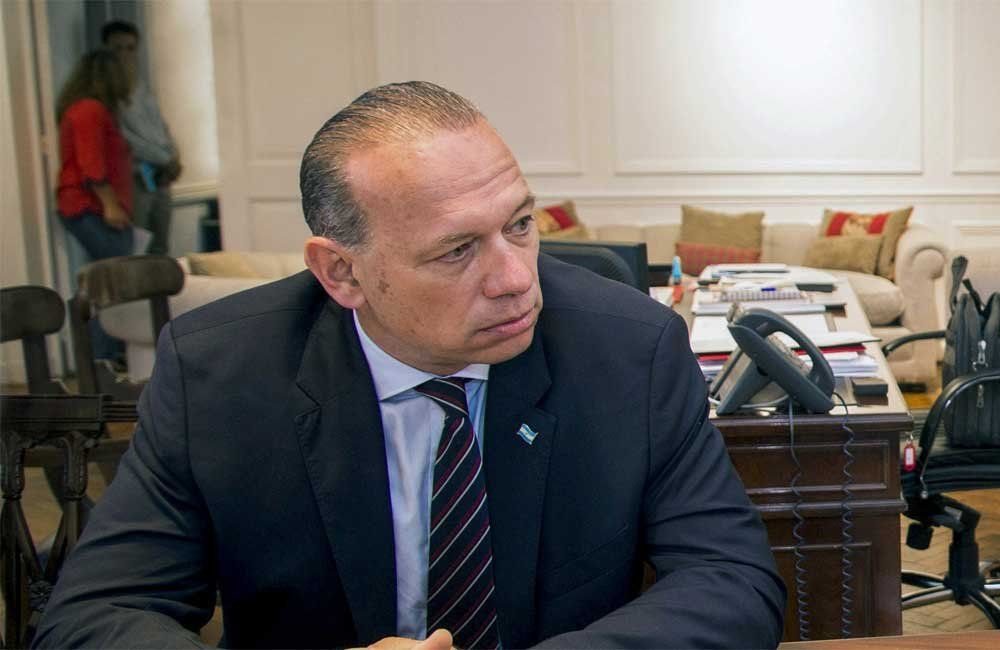 El ministro de Seguridad bonaerense, Sergio Berni. Foto: NA.