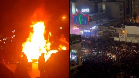 Revolución en Irán: Sangre, cerco mediático e internet de Starlink al rescate