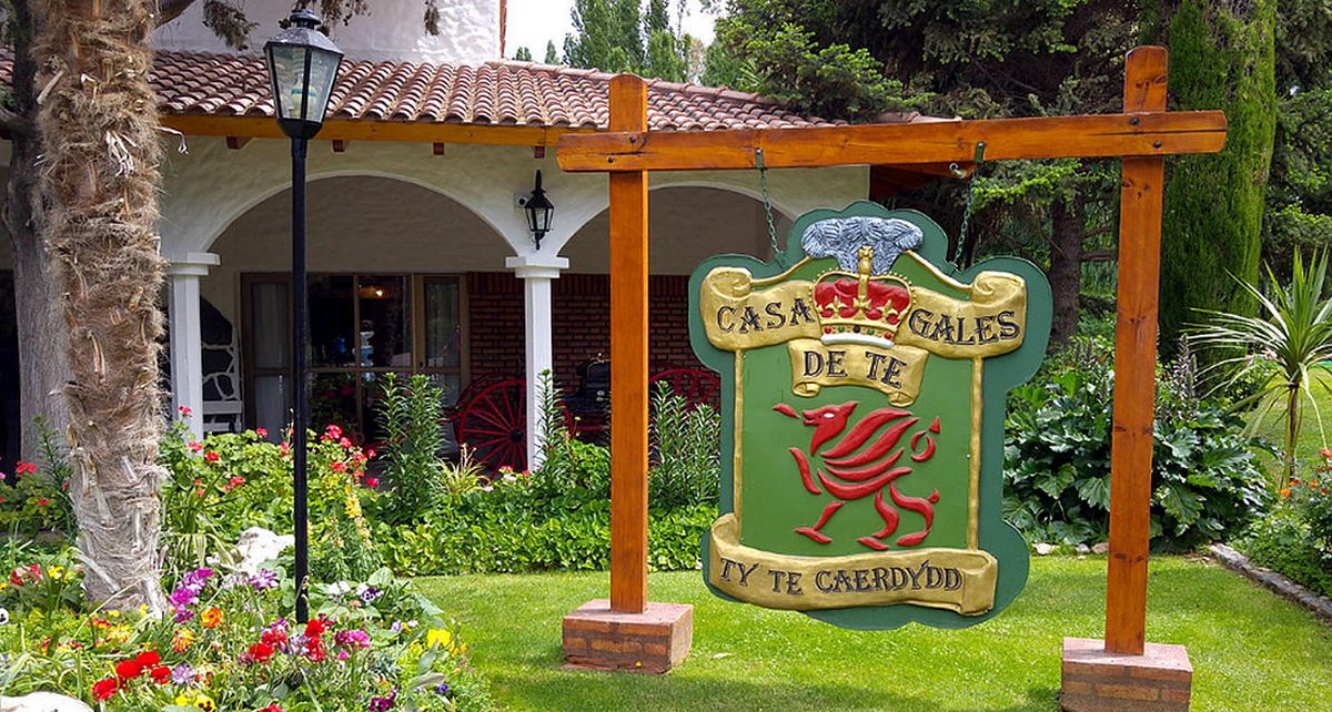 Casa de té en Gaiman, en la Patagonia argentina. (Foto: Argentear). Casa de té en Gaiman, en la Patagonia argentina. (Foto: Argentear).
