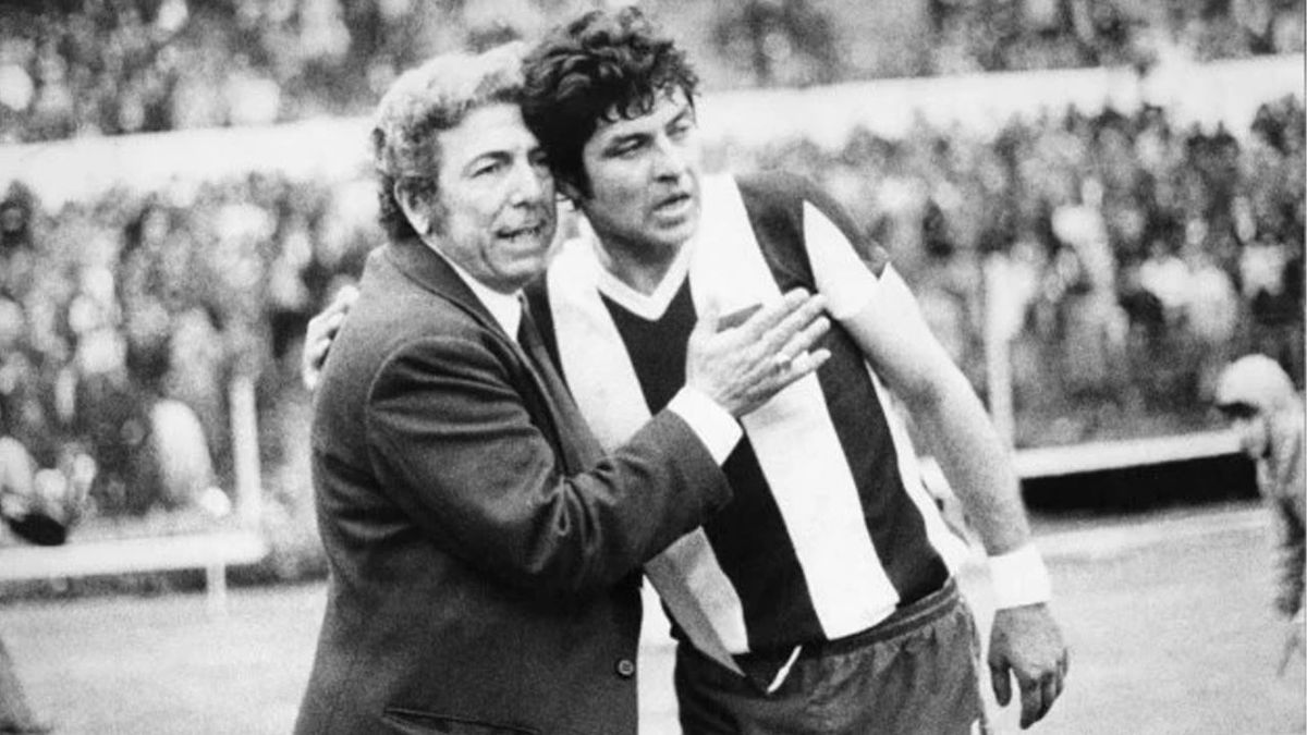 Willington y Ángel Labruna en Talleres. Willington y Ángel Labruna en Talleres.