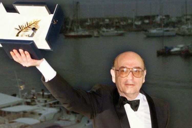 Theo Angelopoulos, ganador de la Palma de Oro en Cannes