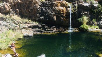 Una hermosa cascada en Buenos Aires. (Foto: Yanten excursiones). Una hermosa cascada en Buenos Aires. (Foto: Yanten excursiones).