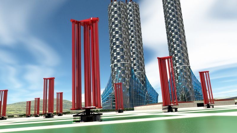 Presentado el proyecto, resta saber cómo hará Shimizu para que sus generadores de energía logren soportar las fuertes tormentas.