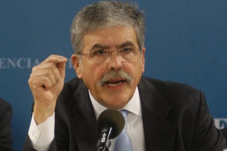 El Ministro de Planificación Julio De Vido