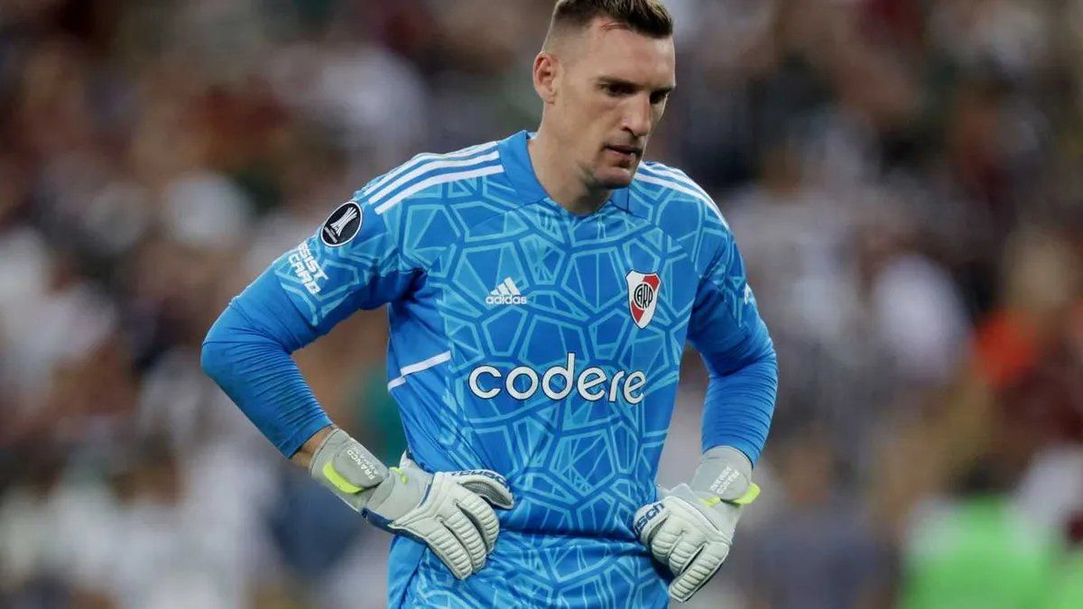 Mucho dolor en River por lo que filtraron sobre Franco Armani.&nbsp;Foto NA: REUTERS/Ricardo Moraes