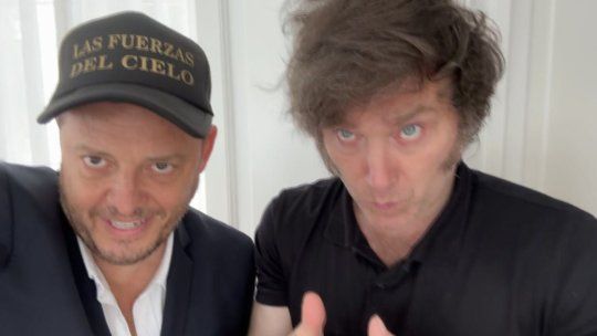 Demian Reidel y Javier Milei presentaron nueva versión del paper.
