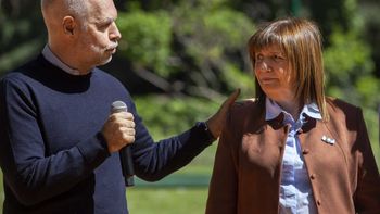 HRL y Patricia Bullrich en el Jardín Botánico. HRL y Patricia Bullrich en el Jardín Botánico.