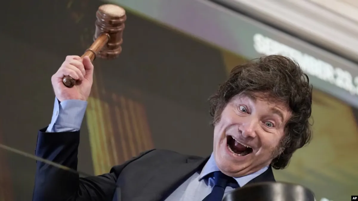 Javier Milei, presidente de Argentina