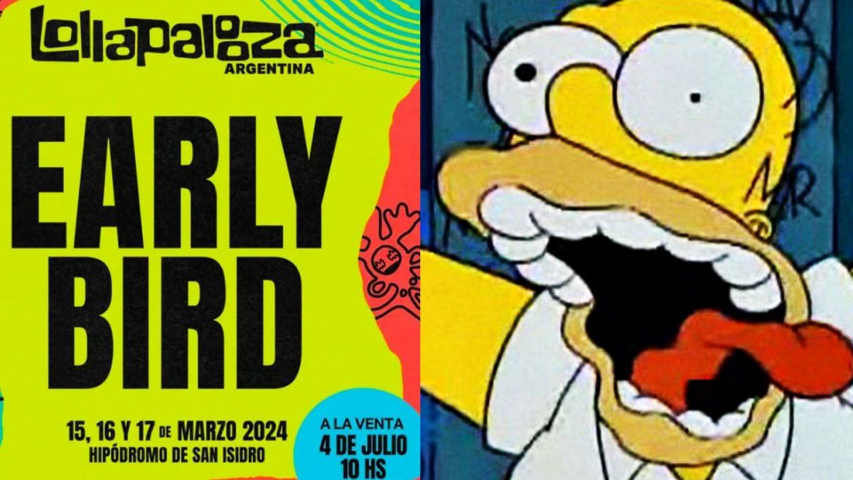 Lollapalooza Argentina 2024  15, 16 y 17 de marzo en el Hipódromo de San  Isidro