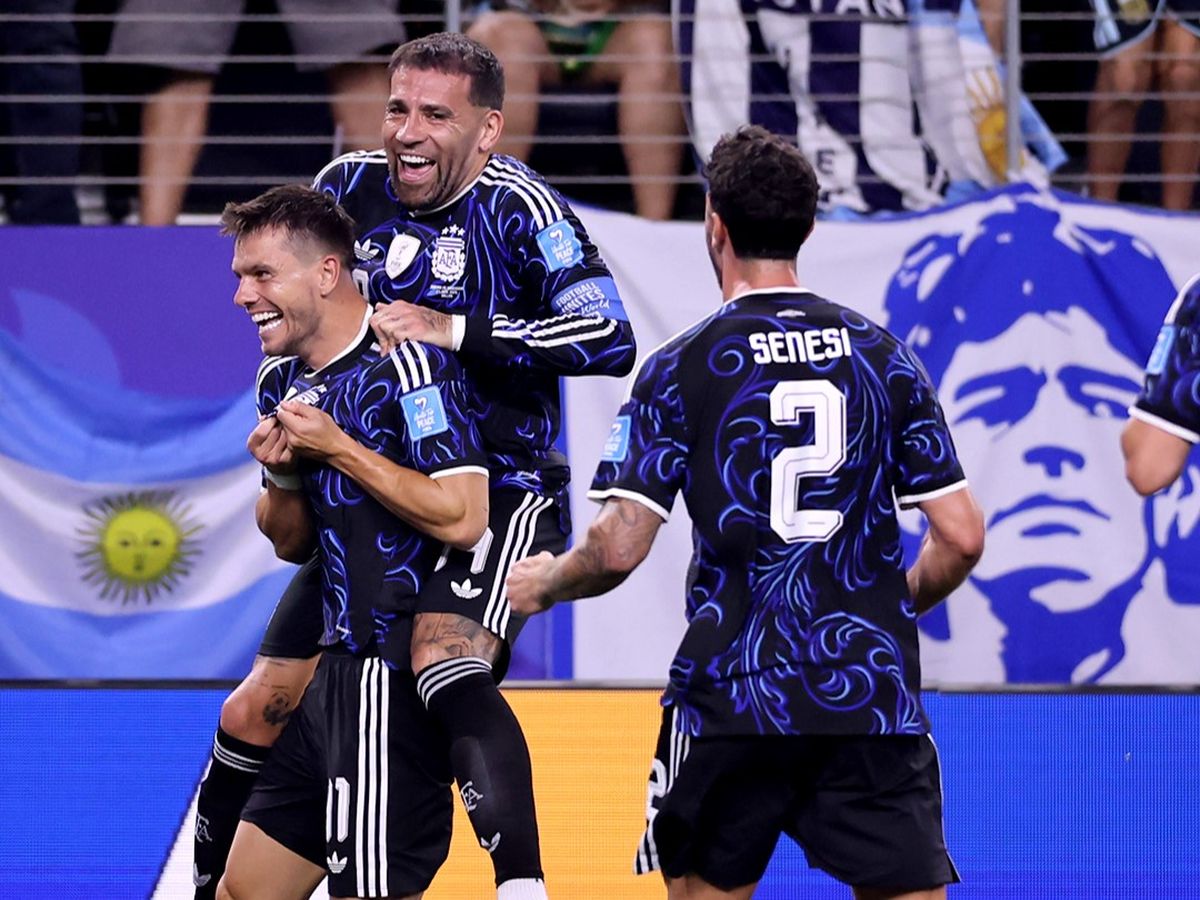 Dibu Martínez, clave en el gol de Gio Lo Celso para la Selección Argentina