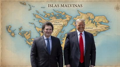 Javier Milei insiste con Malvinas con aval de USA e involucra a Trump