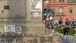 Los ataques al homenaje a las víctimas del Covid-19 durante el acto K por el Día de la Lealtad Peronista