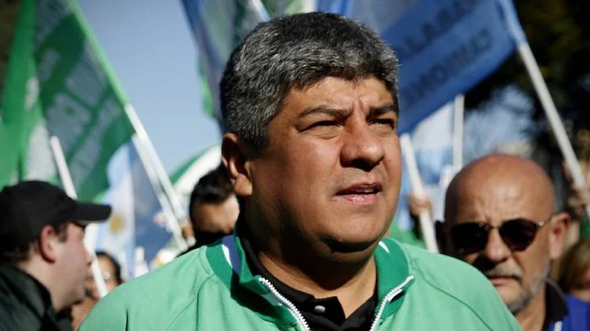 Pablo Moyano, orquestador de la marcha de la CGT mantuvo durante la jornada fuertes cruces con Eduardo Belliboni, el otro orquestador, Movilizador de los piqueteros y movimientos de Izquierda.