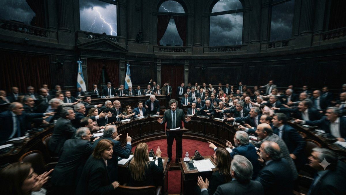 Tormenta política en el Congreso: El Senado arrincona a Javier Milei