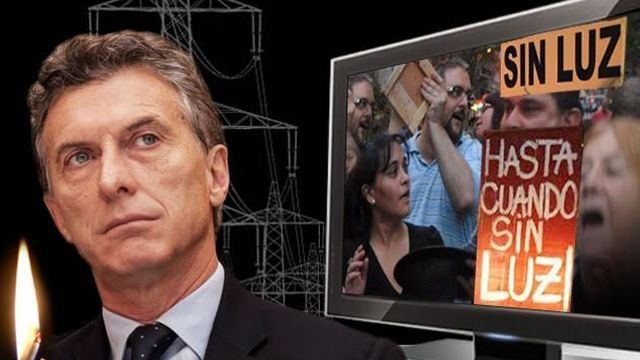 Mauricio Macri y un apagón histórico que podría perjudicarlo en las encuestas