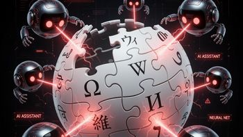 La paradoja Wikipedia: menos visitas, más centralidad en la era de la IA
