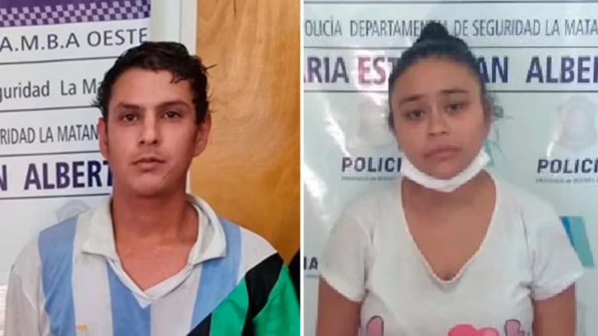 Layla Melani Rivero y Omar Barrientos, detenidos por el homicidio de su bebé