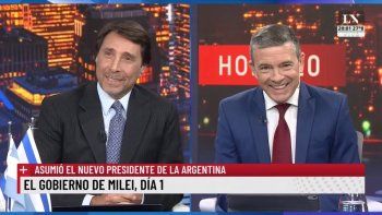 Eduardo Feinmann y Pablo Rossi protgaonizan el nuevo pase estelar de LN+. Eduardo Feinmann y Pablo Rossi protgaonizan el nuevo pase estelar de LN+.