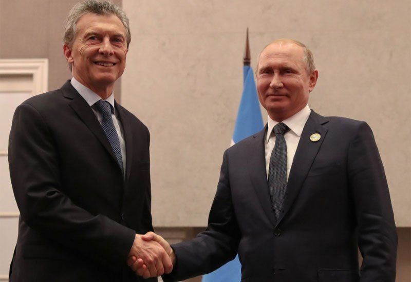 Macri se reunió con Putin en Johannesburgo, en el marco de la cumbre de los BRICS.