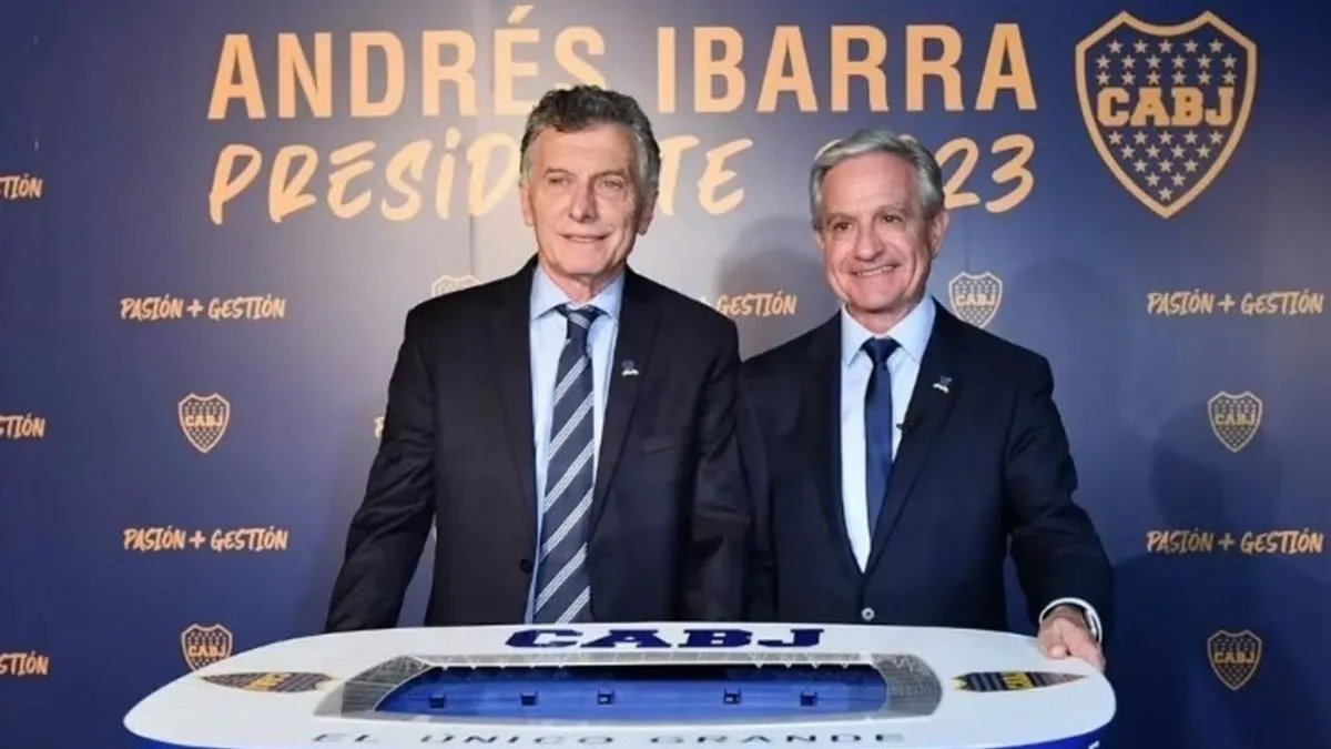 Andrés Ibarra y Mauricio Macri no ganaron las elecciones en Boca. De hecho estuvieron muy lejos, pero podría cumplirse su sueño. "El consejo de fútbol lo disuelvo en el primer minuto", dijo Ibarra en campaña. Andrés Ibarra y Mauricio Macri no ganaron las elecciones en Boca. De hecho estuvieron muy lejos, pero podría cumplirse su sueño. "El consejo de fútbol lo disuelvo en el primer minuto", dijo Ibarra en campaña.