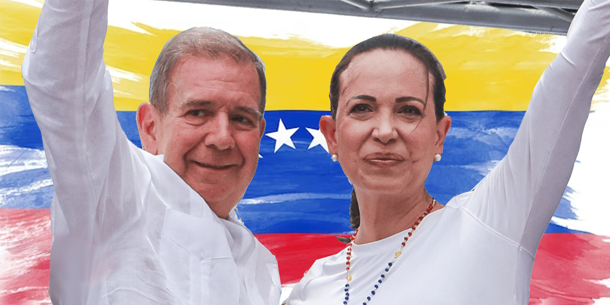 Edmundo González Urrutia y María Corina Machado Edmundo González Urrutia y María Corina Machado