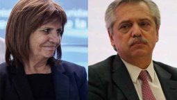 Al final, no hubo careo entre Patricia Bullrich y Alberto Fernández.