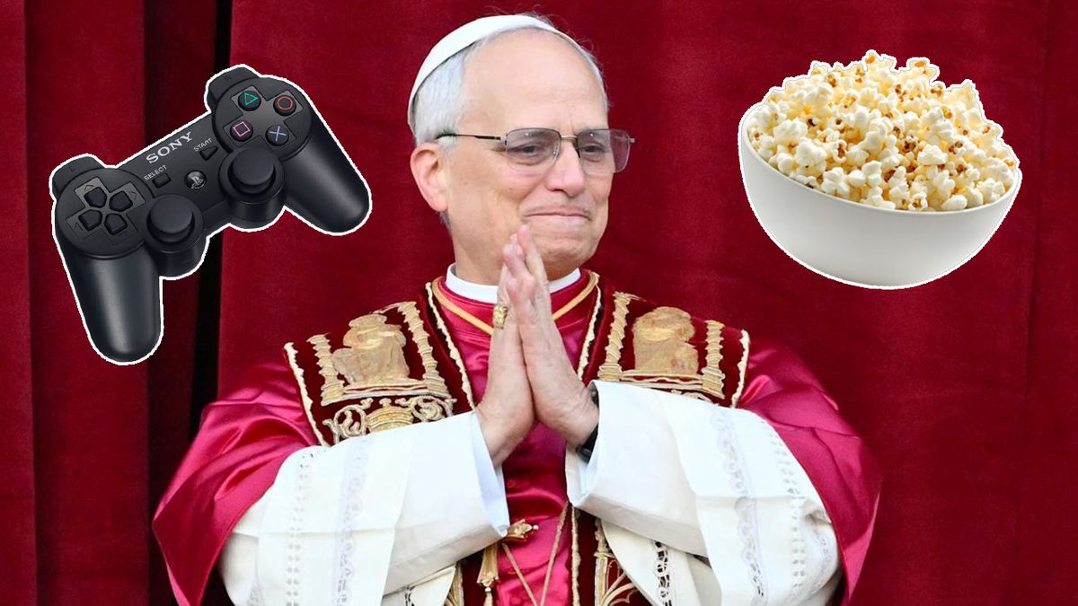 La inesperada rutina del Papa León XIV antes del cónclave: Videojuegos y una peli