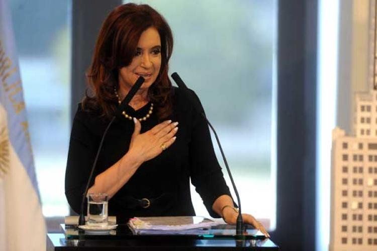 Cristina Fernández.