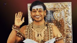 El hábil embaucador autoproclamado dios hindú Nithyananda Paramasivam.