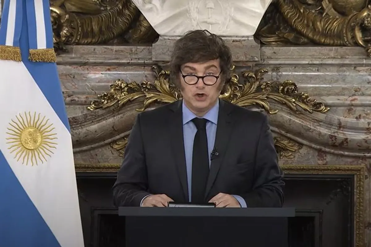 Javier Milei y otra cadena nacional con polémica por las mediciones de rating Javier Milei y otra cadena nacional con polémica por las mediciones de rating