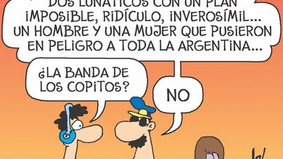 CFK se enojó por un dibujo de Nik y lo denunciará