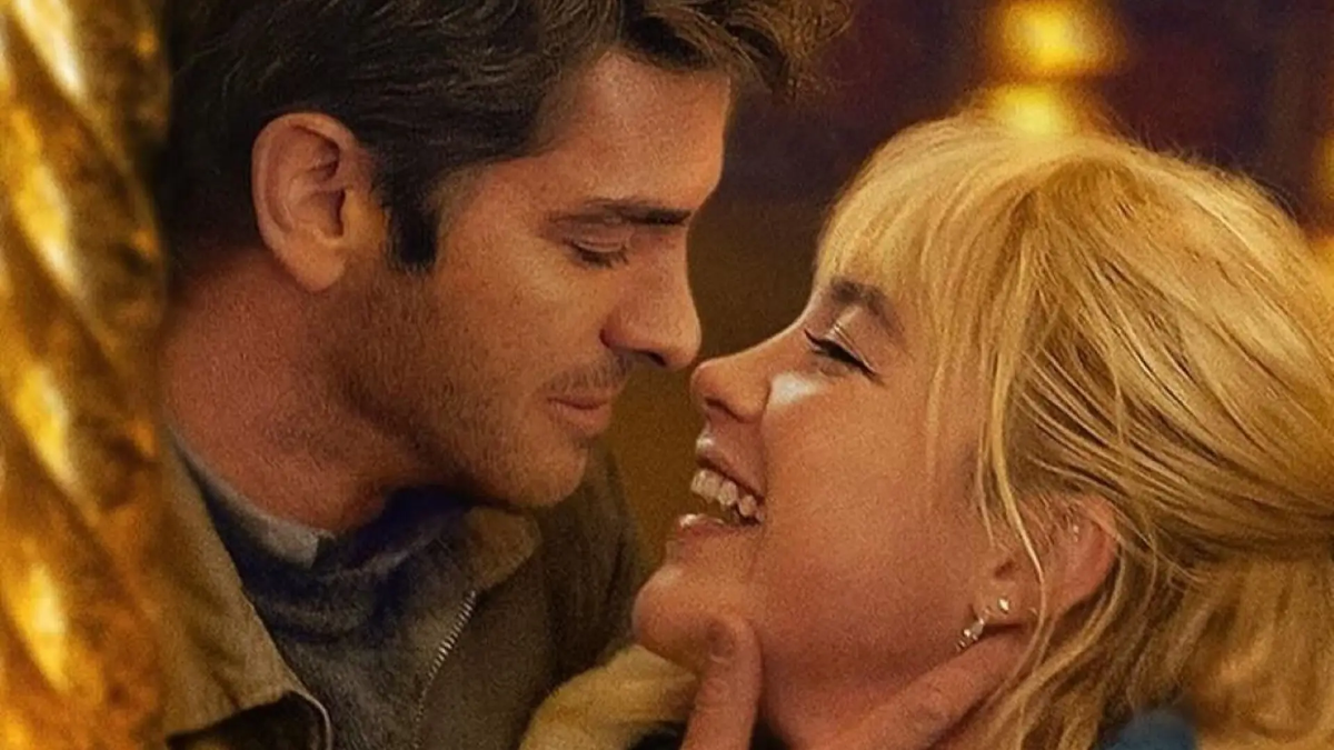 Andrew Garfield y Florence Pugh vivieron un momento de pasión extrema mientras filmaban "El tiempo que tenemos", según comentó el actor. Llevaron lo caliente tan lejos que no escucharon "¡corte!". Andrew Garfield y Florence Pugh vivieron un momento de pasión extrema mientras filmaban "El tiempo que tenemos", según comentó el actor. Llevaron lo caliente tan lejos que no escucharon "¡corte!".