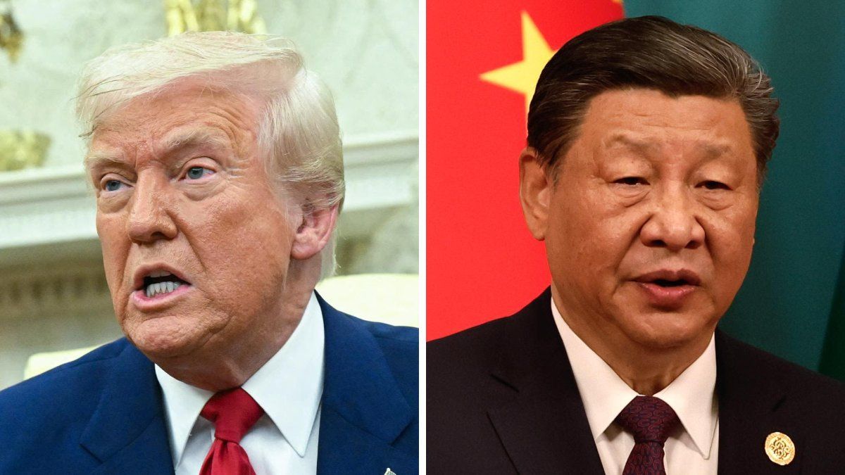 Donald Trump y su principal adversario geopolítico Donald Trump y su principal adversario geopolítico