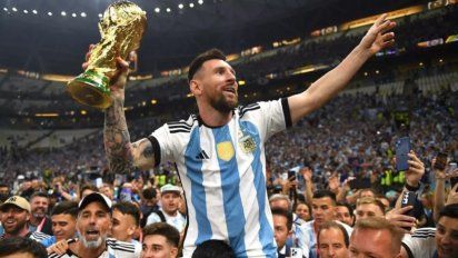 Lionel Messi camino a ser campeón también en Instagram