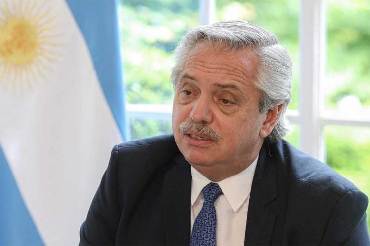 Alberto Fernández. Foto: NA.