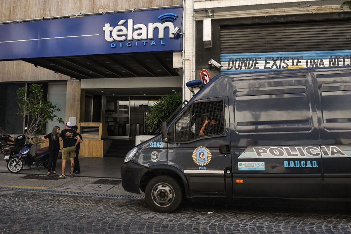 Trabajadores de Télam desafían a Milei y abren una nueva web