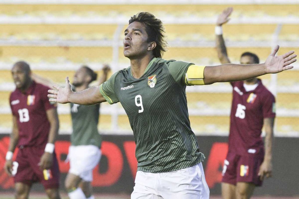 Moreno Martins, goleador histórico de Bolivia