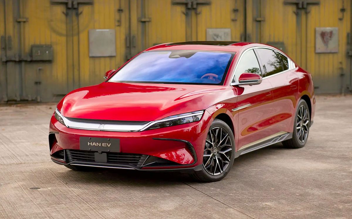 Uno de los modelos exitosos de BYD. Uno de los modelos exitosos de BYD.