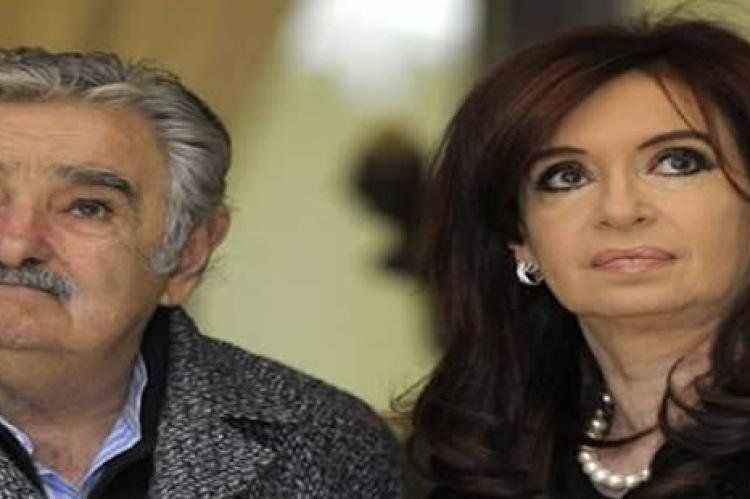 José Mujica y Cristina Fernández.