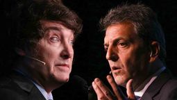 Según una reciente encuesta, Javier Milei llegaría con una ventaja de 4 puntos al balotaje junto a Sergio Massa.