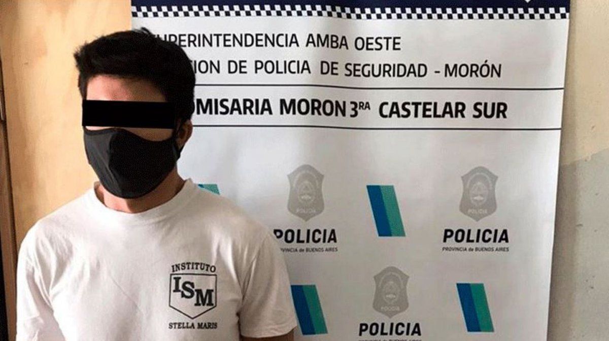 El abusador tiene 25 años y es de Morón.