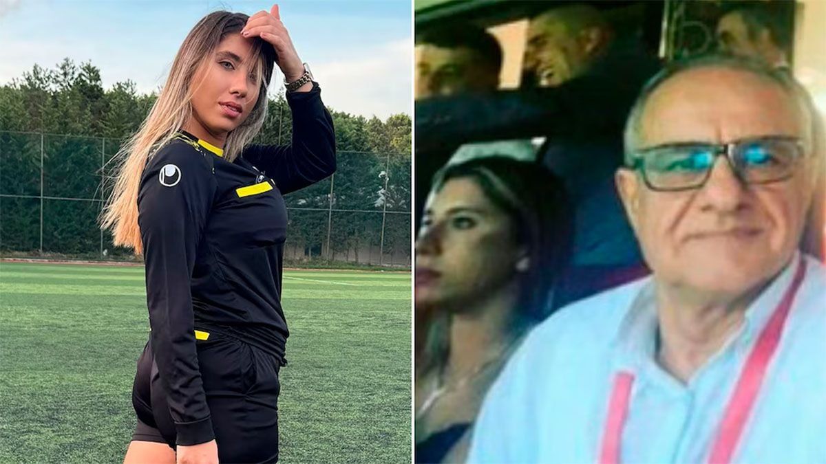 Lajoven árbitra, Elif Karaarslan, y el dirigente Orhan Erdemir, &nbsp;fueron suspendidos “de por vida” en Turquía araíz de la filtración de un video sexual asociado con ella.