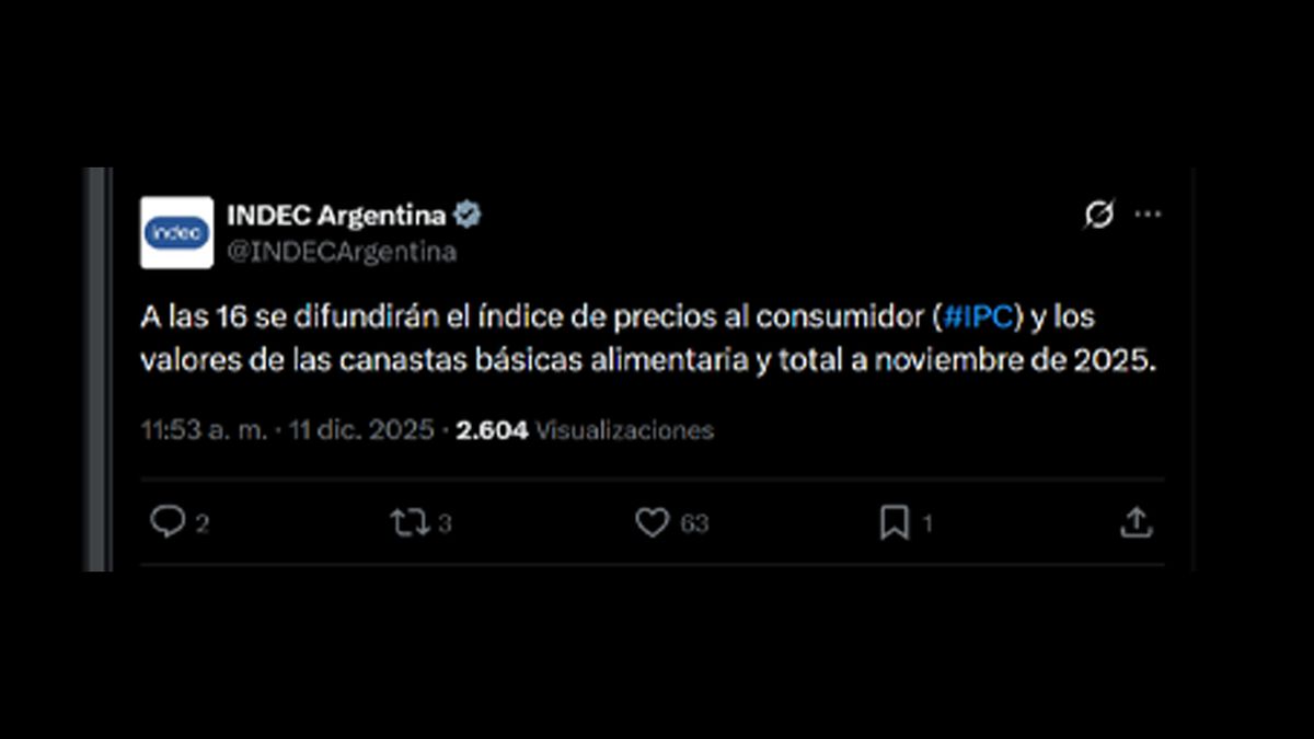 INDEC en X. INDEC en X.