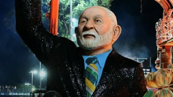 Luiz Inácio Lula da Silva fue el primer presidente homenajeado en vida en un Carnaval de Río