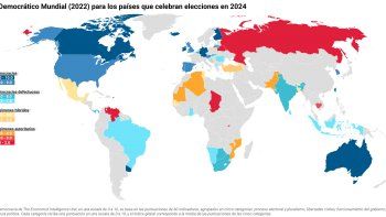 30 naciones eligirán su presidente este 2024, la mitad de la población mundial. 30 naciones eligirán su presidente este 2024, la mitad de la población mundial.