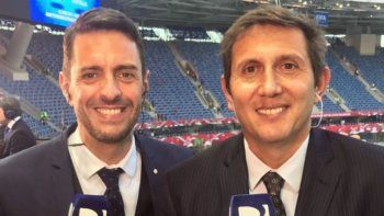 ¡Muy pocos lo notaron! El detalle que se viralizó entre Pablo Giralt y juan Pablo Varsky en la final de la Copa América 2024.